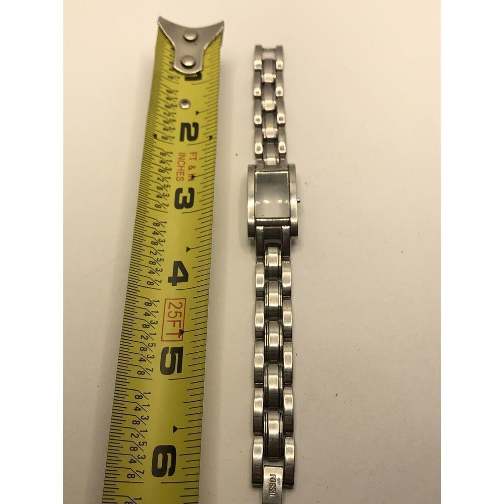 Fossil Watch Parts Full Band Case W/ Crystal No Back 10mm Links PY171
